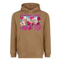 Toasted Coconut Just One More Chapter Heavyweight Hoodie - CowhideDigitalArt