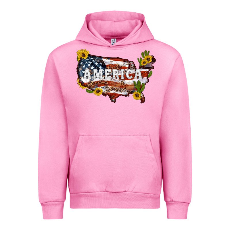 Usa Map Urban Hoodie by Artiststas | Teevron