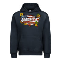 Navy usa map Urban Hoodie - Artiststas