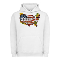 Pigment Lunar Rock usa map Urban Hoodie - Artiststas