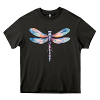 Asphalt dragonfly Heavy Core Tee - MaliasSmallBusiness