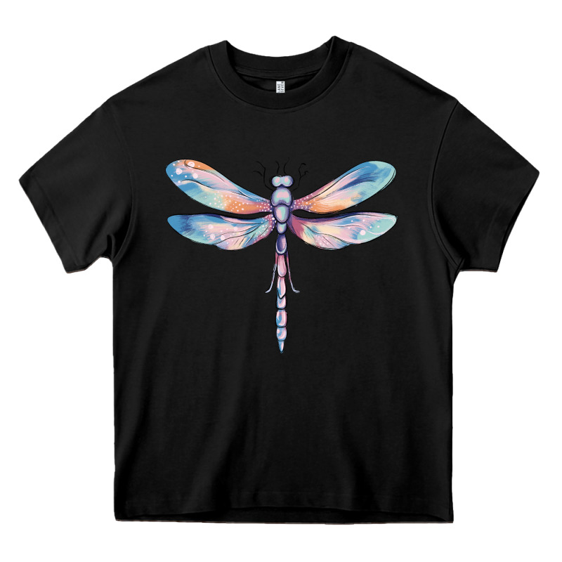 Dragonfly Heavy Core Tee by MaliasSmallBusiness | Teevron