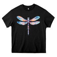Black dragonfly Heavy Core Tee - MaliasSmallBusiness