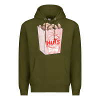 Army Green Peanuts Premium Hoodie - FaDigitalArtStudio