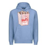 Colony Blue Peanuts Premium Hoodie - FaDigitalArtStudio