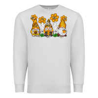 Dove Grey Honey Gnome Premium Sweatshirt - CowhideDigitalArt