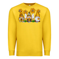 Lemon Honey Gnome Premium Sweatshirt - CowhideDigitalArt