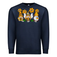 Navy Honey Gnome Premium Sweatshirt - CowhideDigitalArt