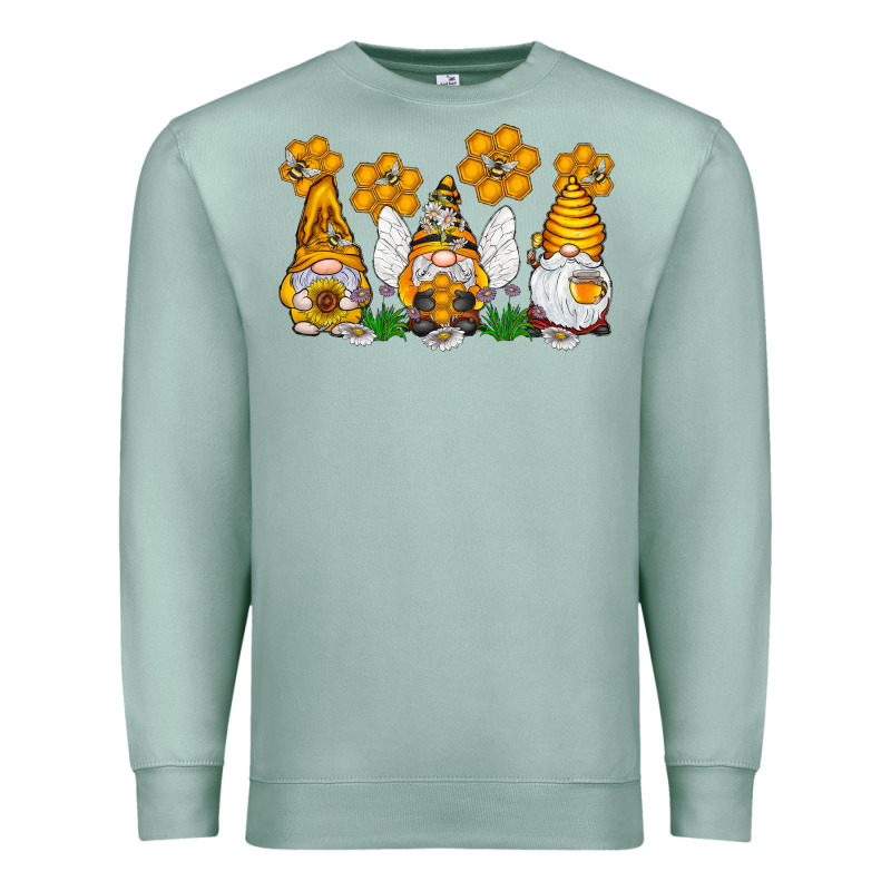 Honey Gnome Premium Sweatshirt by CowhideDigitalArt | Teevron