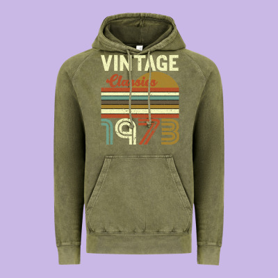 Vintage Classics 1973 Vintage Hoodie Designed By Bettercallsaul