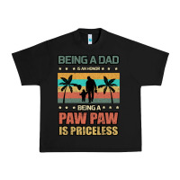 Black Being a dad is an honor being a pawpaw is priceless Urban Heavy Tee - Bettercallsaul