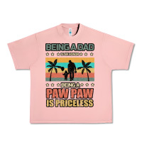 Salmon Being a dad is an honor being a pawpaw is priceless Urban Heavy Tee - Bettercallsaul