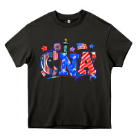 Asphalt 4th of july cna Heavy Core Tee - NancyCooperArtShop