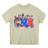 Mossy 4th of july cna Heavy Core Tee - NancyCooperArtShop