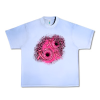Grape Ice ribbon patch Urban Heavy Tee - JahusDesignShop