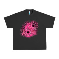 Pigment Black ribbon patch Urban Heavy Tee - JahusDesignShop