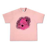 Salmon ribbon patch Urban Heavy Tee - JahusDesignShop