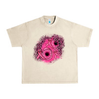 Sandshell ribbon patch Urban Heavy Tee - JahusDesignShop