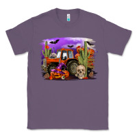 Lavender Halloween tractor Classic Tee - RanaPortraitStore