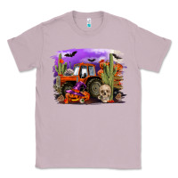 Lilac Halloween tractor Classic Tee - RanaPortraitStore