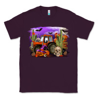 Plum Halloween tractor Classic Tee - RanaPortraitStore