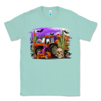 Seafoam Halloween tractor Classic Tee - RanaPortraitStore