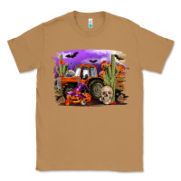 Toasted Coconut Halloween tractor Classic Tee - RanaPortraitStore