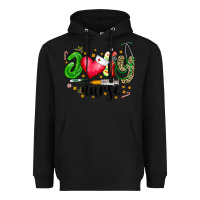 Black Jolly Nurse Black Heavyweight Hoodie - CowhideDigitalArt