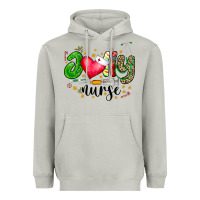 Moon Dust Jolly Nurse Black Heavyweight Hoodie - CowhideDigitalArt