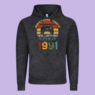 Awesome Since 1991 Vintage Hoodie Designed By Bettercallsaul