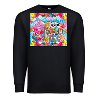 Black summer vibes with sweet tea Premium Sweatshirt - CowhideDigitalArt