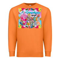 Carrot summer vibes with sweet tea Premium Sweatshirt - CowhideDigitalArt