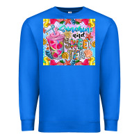 True Royal summer vibes with sweet tea Premium Sweatshirt - CowhideDigitalArt