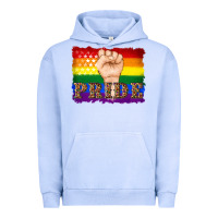 Pigment Grape Ice lgbtq  flag and hand pride Urban Hoodie - Artiststas