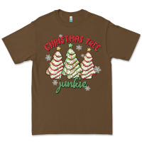 Cacao christmas tree junkie Premium Tee - MaliasSmallBusiness