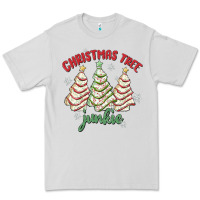Dove Grey christmas tree junkie Premium Tee - MaliasSmallBusiness