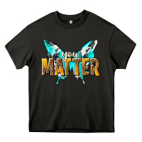 Asphalt you matter Heavy Core Tee - NancyCooperArtShop