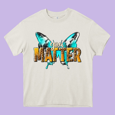 You Matter Heavy Core Tee Designed By Nancycooperartshop