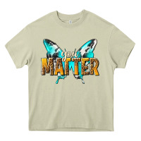 Mossy you matter Heavy Core Tee - NancyCooperArtShop
