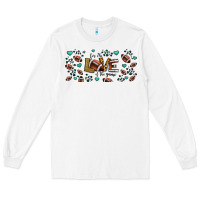 White for the love of the game American football Long Sleeve Tee - Jasminsmagicworld