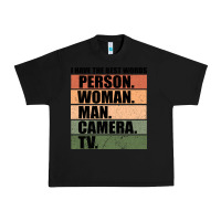 Black Person Woman Man Camera Tv Urban Heavy Tee - Bettercallsaul
