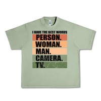 Oil Green Person Woman Man Camera Tv Urban Heavy Tee - Bettercallsaul