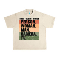 Sandshell Person Woman Man Camera Tv Urban Heavy Tee - Bettercallsaul
