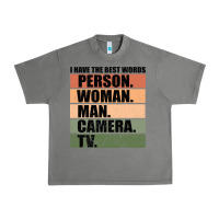 Tornado Person Woman Man Camera Tv Urban Heavy Tee - Bettercallsaul