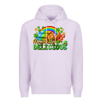 Lilac magically delicious St. Patricks Day Premium Hoodie - FaDigitalArtStudio