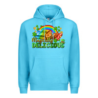 Ocean Blue magically delicious St. Patricks Day Premium Hoodie - FaDigitalArtStudio