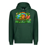 Sports Green magically delicious St. Patricks Day Premium Hoodie - FaDigitalArtStudio