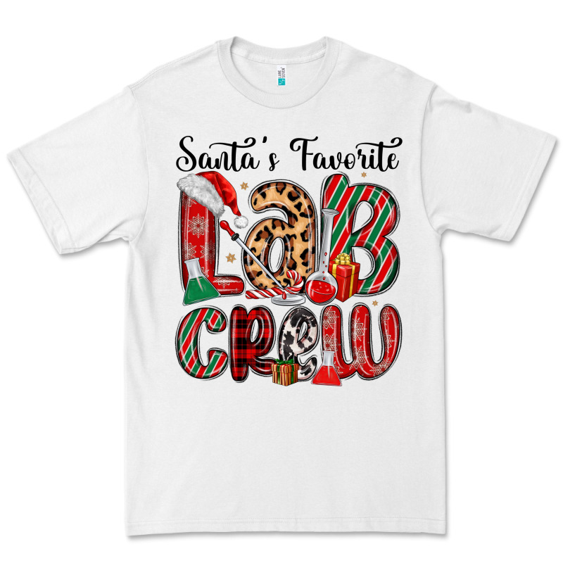 Santa S Favorite Lab Crew Premium Tee by MaliasSmallBusiness | Teevron