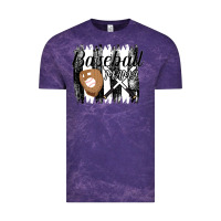 Cloud Purple Baseball Mama Vintage Tee - Bettercallsaul