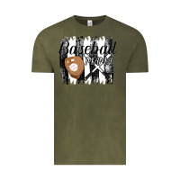 Vintage Olive Baseball Mama Vintage Tee - Bettercallsaul